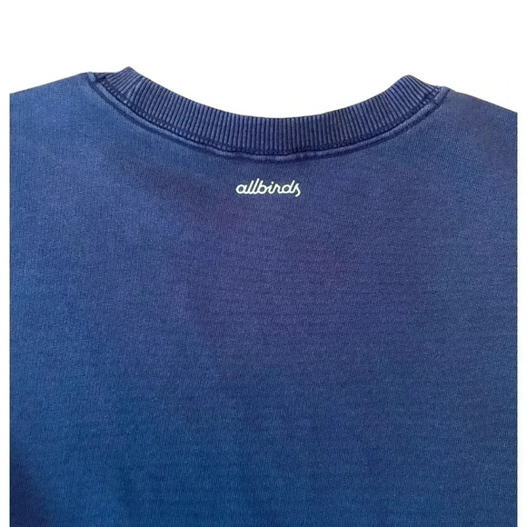 Allbirds Men’s R&R Sweatshirt Navy Size Medium - Picture 12 of 12